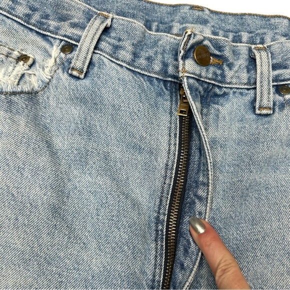 Vintage Carhartt Work-Worn Distressed Relaxed Fit Jeans Size 36x34 - Picture 4 of 14